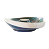 Ceramic ashtray iridescent enamel