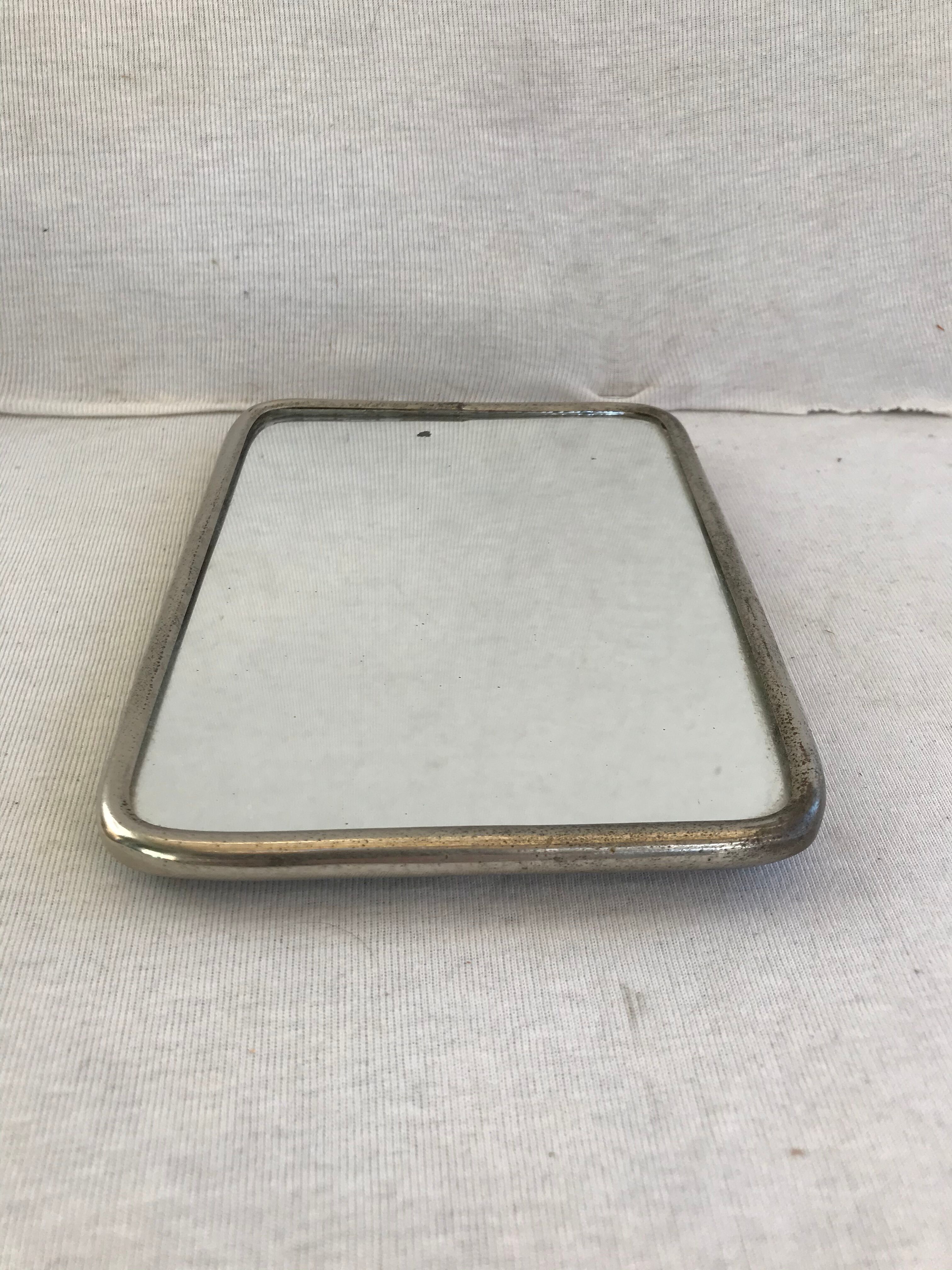 Former barber mirror