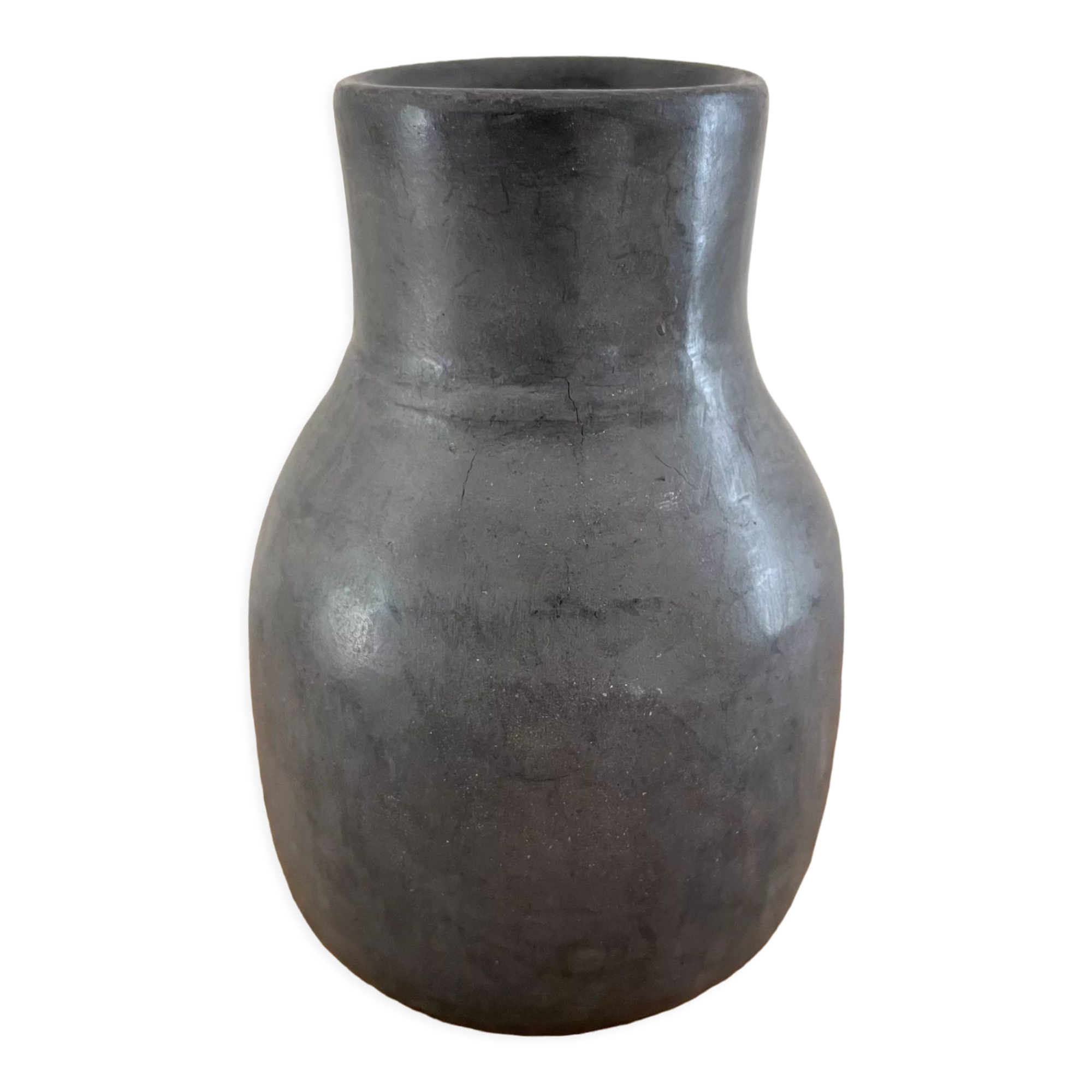 Grey Moroccan vase