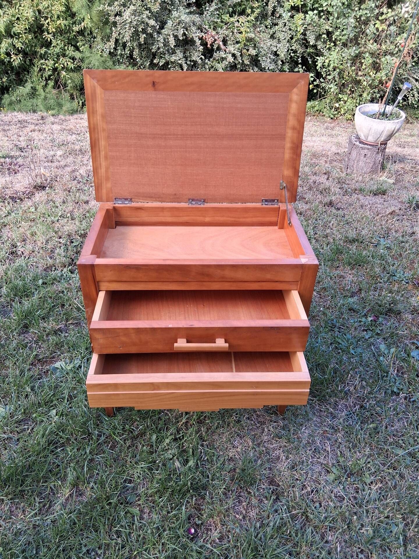 Vintage bedside table