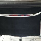 Fauteuil en cuir Softpad design Eames pour Herman Miller, années 70