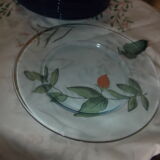 Lot 6 flat plates arc-france blue