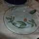 Lot of 6 blue flat plates from Arc-France.