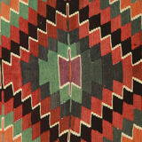 Anatolian handmade kilim rug 290 cm x 157 cm