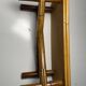 Vintage bamboo and rattan step stool