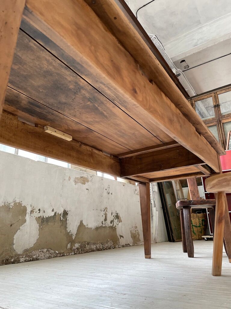 Walnut farm table 190cm