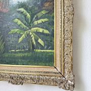 Framed oil painting "forest"