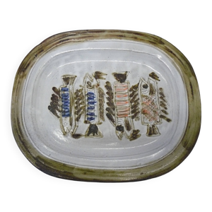 Plat décoratif albert - thiry