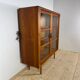 Teak bookcase with glass doors, Denmark 1960