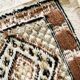 Vintage kilim wool rug - 45cm x 38cm
