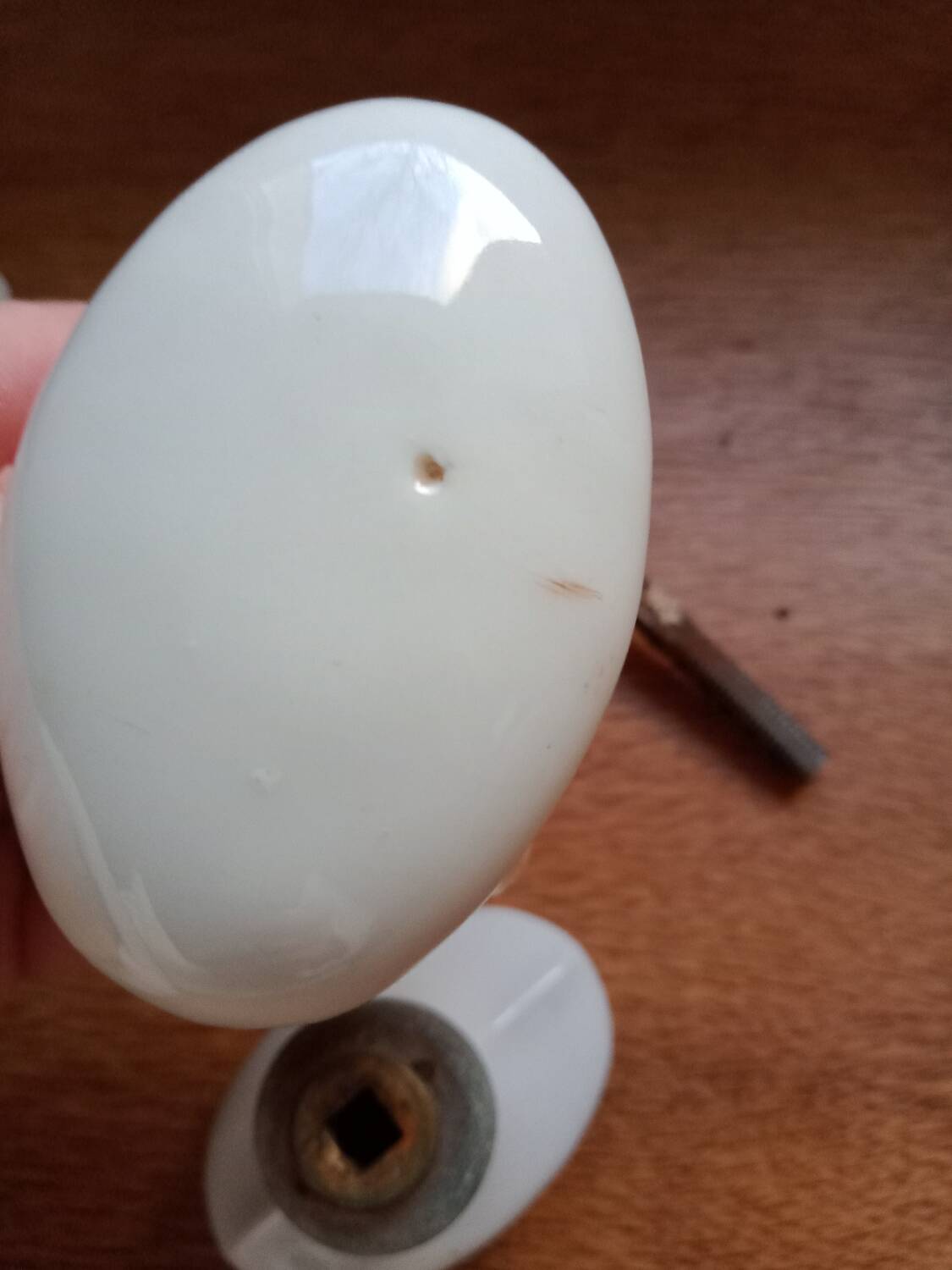 Porcelain door handles