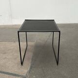 Postmodern perforated metal nesting side table from Ikea, 1980s.