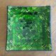 Flat/empty green mosaic Pocket