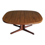 Table extensible vintage Baumann en teck, années 1970
