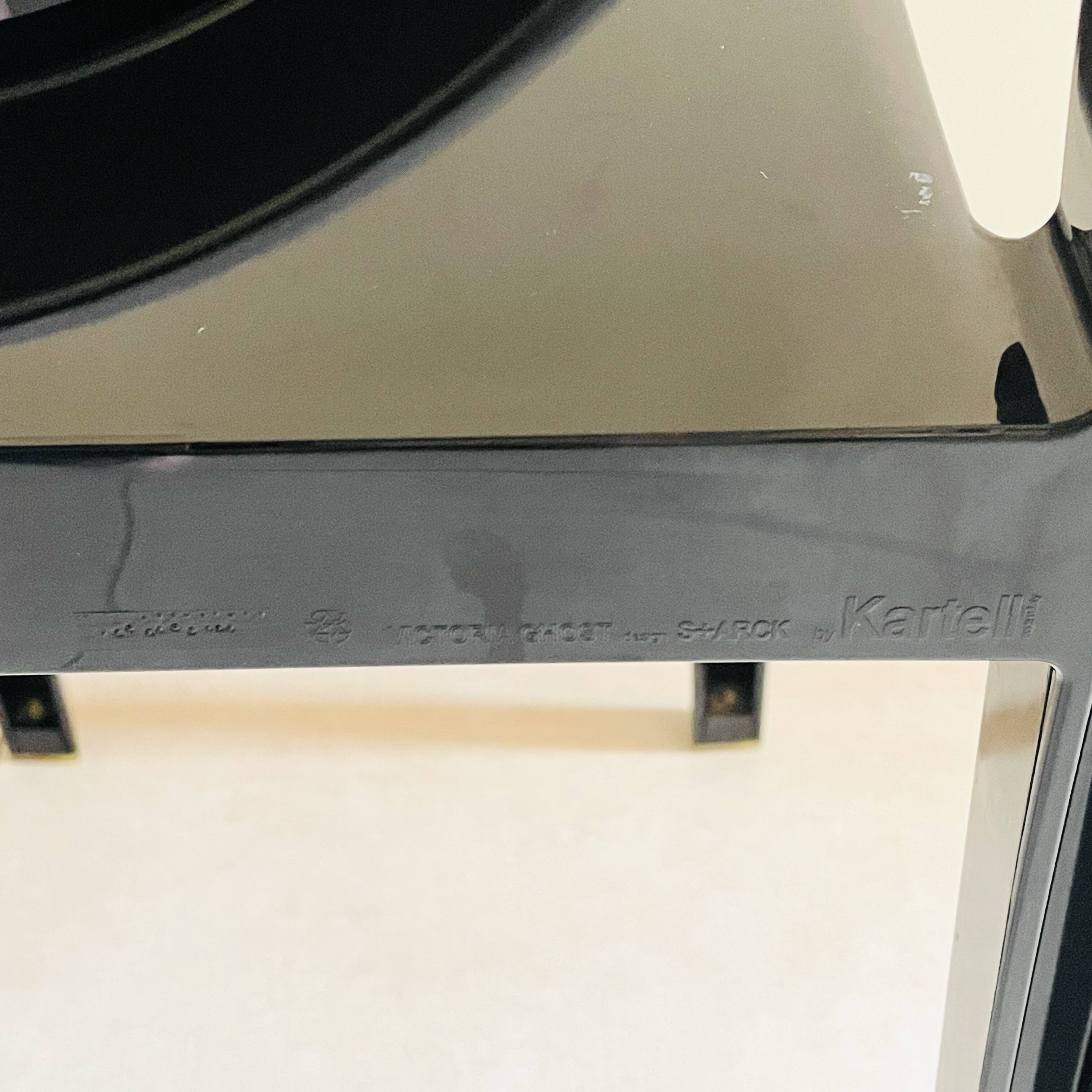 Victoria Ghost Chair by Philippe Starck by Kartell - Black - Iconiq Design