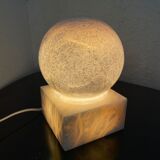 Marbled ball lamp design 70