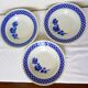 3 vintage soup plates 220638