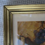 Vintage gilded wood frame 17 x 18