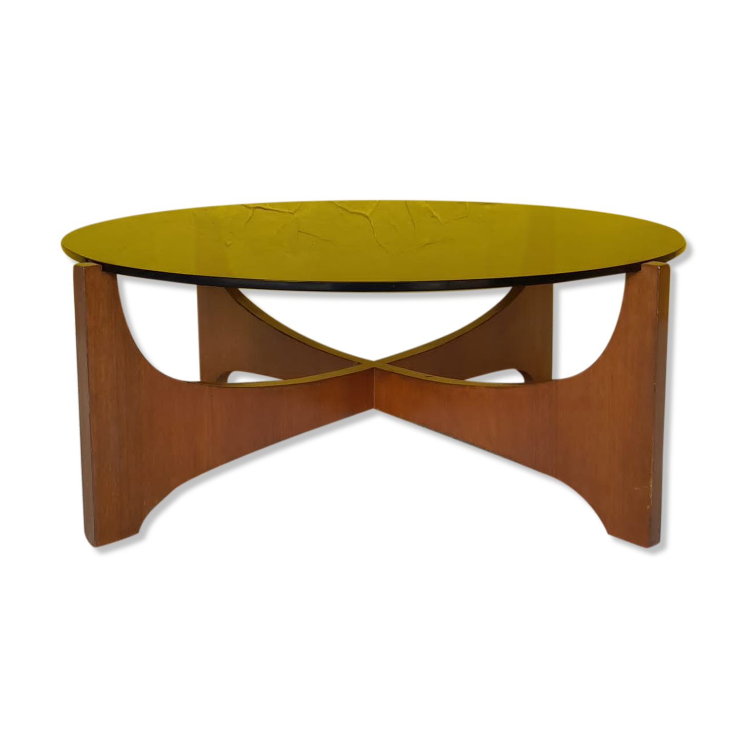 Table basse Hugues Poignant vers 1960