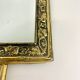 Vintage  Brass Wall mirrored Candle Sconce