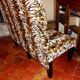 Banquette murale ethnique