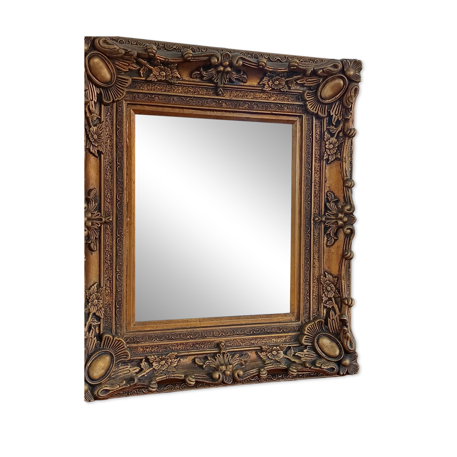 Baroque Louis XV Fireplace Mirror