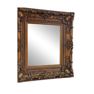 Baroque Louis XV fireplace mirror