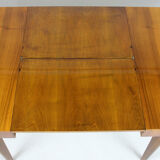 Walnut folding dining table by Jindrich Halabala for UP Zavody, 1940s