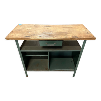 Industrial furniture metal and wood