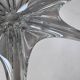 Baccarat crystal star coupe 40cm — perfect condition, authentic mark