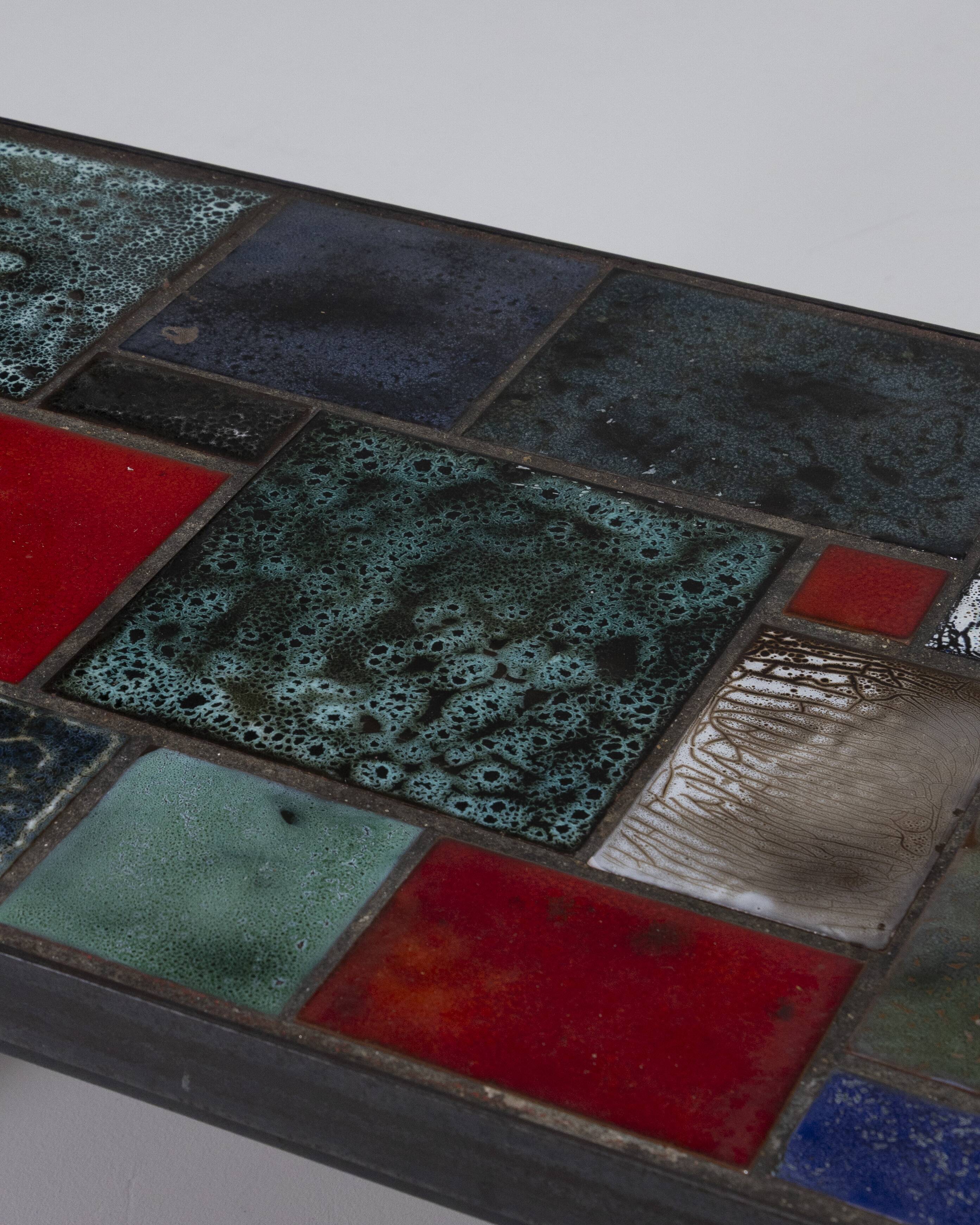 Ceramic coffee table, 1960s