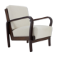 1940s Art Deco Armchair, Czechoslovakia