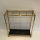 Rectangular umbrella holder in brass and cast iron. french work. around 1900
