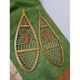 Pair of wooden snowshoes