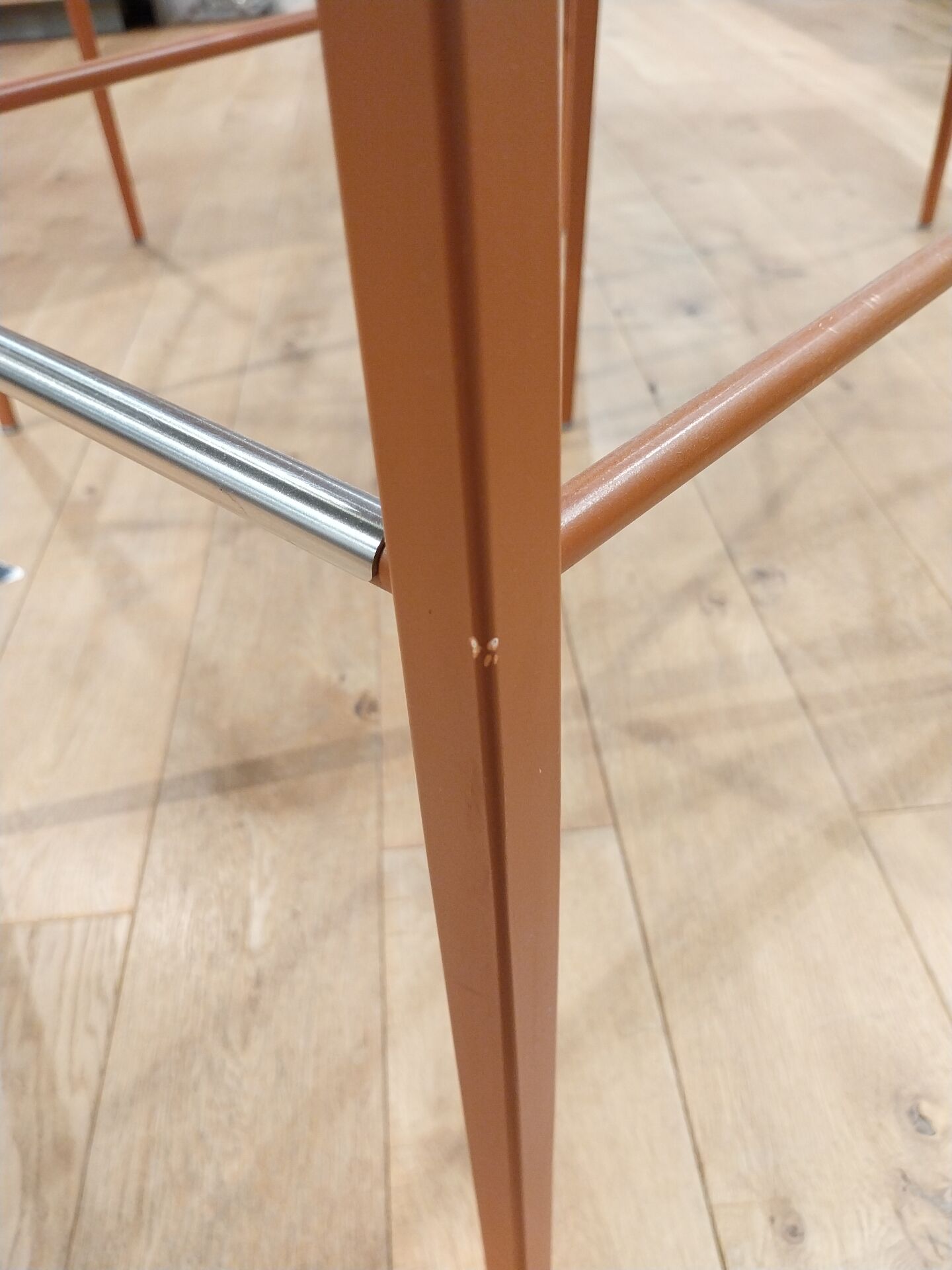 A set of three Desalto Koki stools designed by Archi Volto.