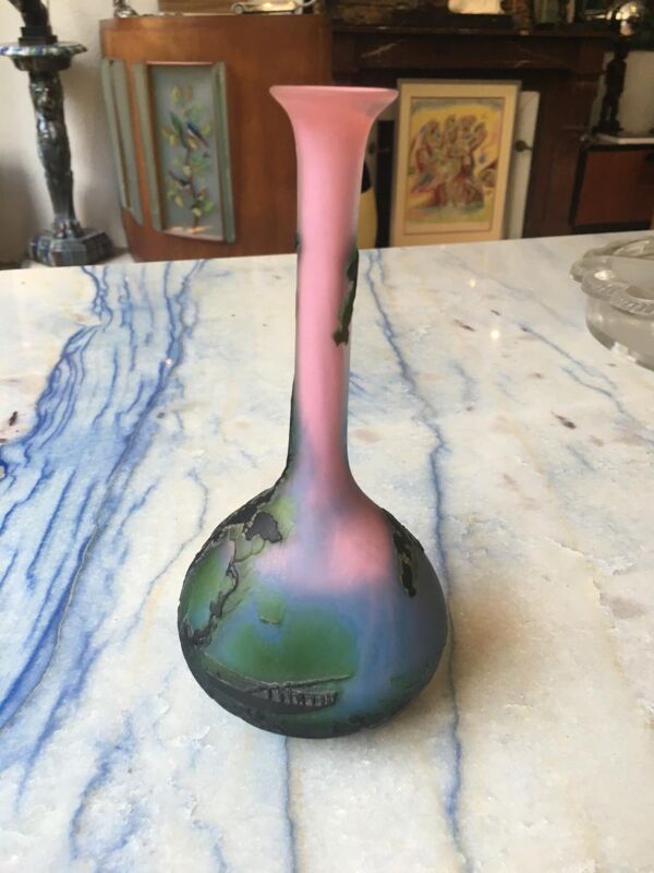 Müller Fres Luneville, Vase Soliflore