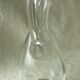 EWATER PITCHER CARAFE IN THICK GLASS WITH CUT-SIDE EFFECT