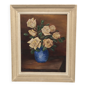 Tableau bouquet de fleurs,