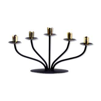 Vintage 5-light candle holder