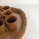 Aldo Tura carafe, tray and glasses set for Macabo  50