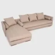 Corner sofa KOPENHAGA beige, Scandinavian design