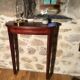 Mahogany console, first half of the 20th century