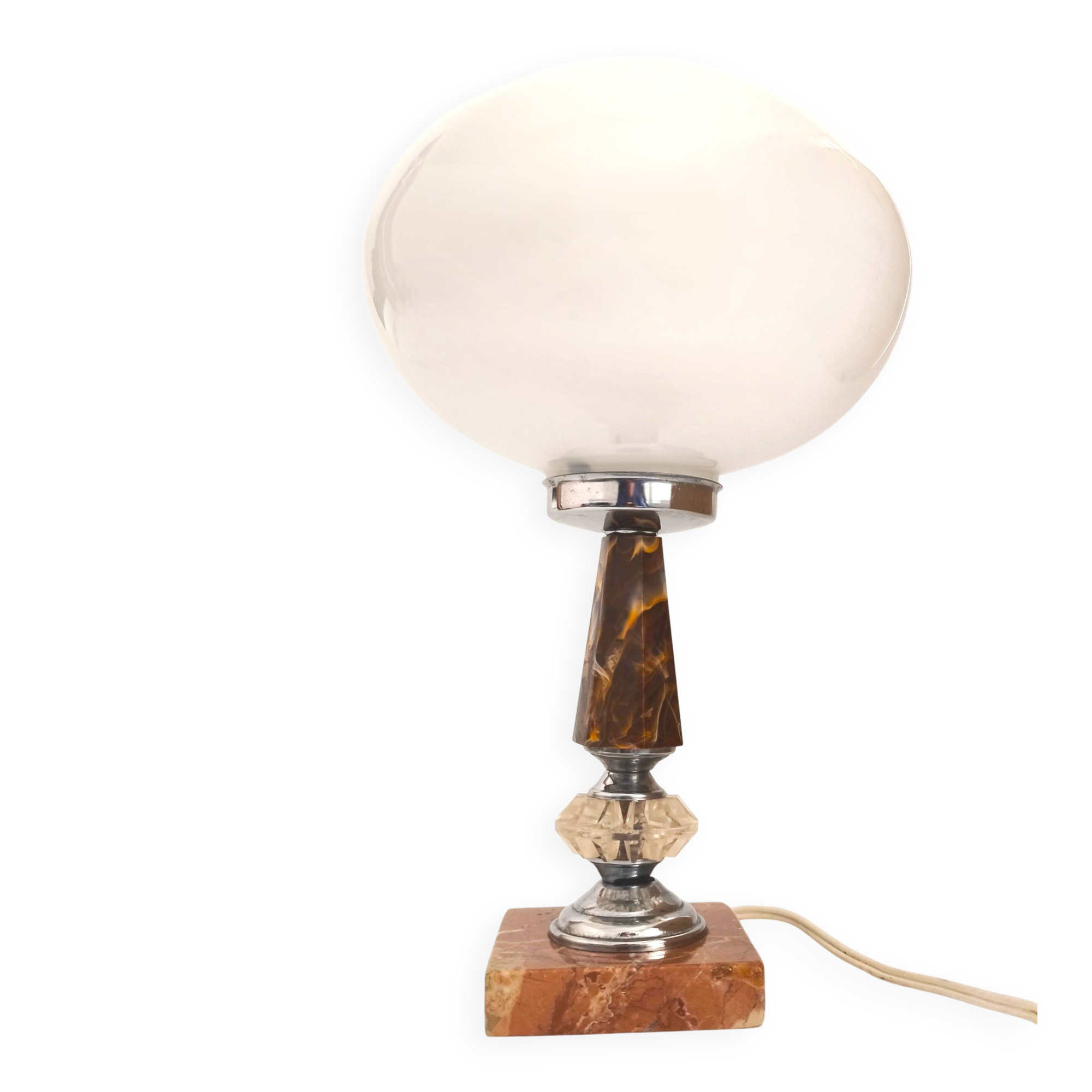 Lámpara francesa Art Deco Mid Century años 50