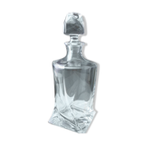 Crystal whisky decanter Model Quadro