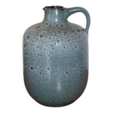 Blue ceramic vase