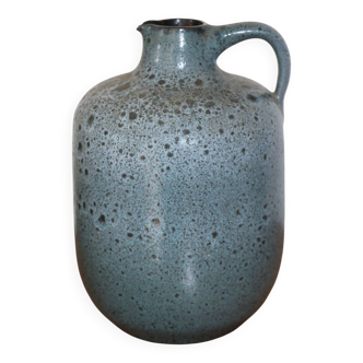 Vase céramique bleu