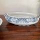 Lot de deux plats terre de fer St Amand et Hamage