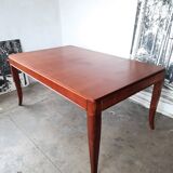 Large art deco mahogany table with extensions 260cm