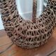 Lamp made of rope and resin - Bohemian, nautical, natural, ethnic.