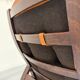 Antique "Panter" hanging armchair in Scandinavian design leather Westnofa an70
